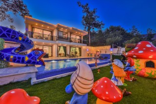 Villa PeriMasalı, Villa for 5 People in Islamlar | Kalkandavillan